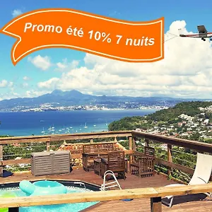 Piscine Et Vue - F2 Cosy - Anse A L'ane, 3-ilets - 5 Min Les Trois-Ilets